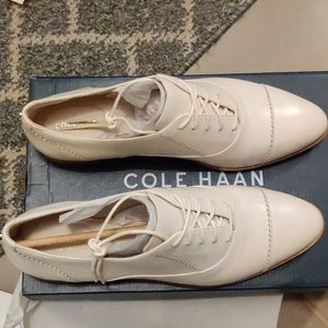Cole Haan, ivory leather, BNIB